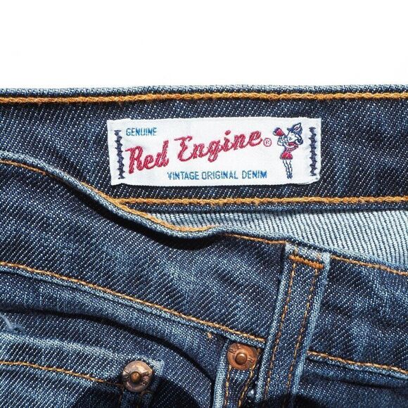 Red Engine 125-12 Dark Wash Skinny Jeans Made in USA Women's 30 - Picture 10 of 14